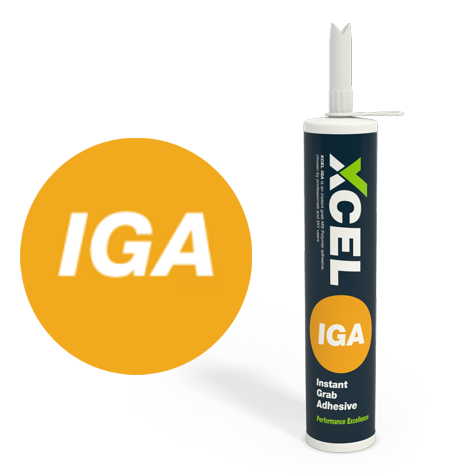 Xcel (IGA) Instal Grab Adhesive White 290mL